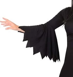 Ladies Halloween Gothic Dress Costume - XX-Large - Long Black Dress With Jagged Edges, Long Black Wig And White Facepaint - Ladies Vampire TV And Film Halloween Fancy Dress Costume 17 Ladies Halloween Gothic Dress Costume - XX-Large - Long Black Dress With Jagged Edges, Long Black Wig And White Facepaint - Ladies Vampire TV And Film Halloween Fancy Dress Costume -I Love Fancy Dress Ltd Shop 315xUpdO4L