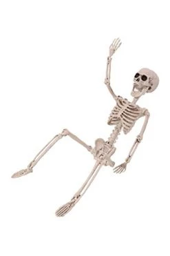 I LOVE FANCY DRESS Hanging Posable Skeleton Halloween Decorations For Parties - 60 Cm/2 Foot Tall Halloween Party Prop - Scary Skull Indoor And Outdoor Decorations -I Love Fancy Dress Ltd Shop 316aD7hNNWL