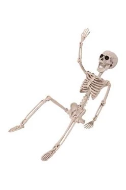 PACK OF 6: 60CM/2FT HANGING POSABLE SKELETON HALLOWEEN PROPS / DECORATIONS. SET A SPOOKY HALLOWEEN SCENE WITH THESE QUALITY POSEABLE SKELETONS. HALLOWEEN DECORATIONS FOR PARTIES. FANCY DRESS PROPS 12 PACK OF 6: 60CM/2FT HANGING POSABLE SKELETON HALLOWEEN PROPS / DECORATIONS. SET A SPOOKY HALLOWEEN SCENE WITH THESE QUALITY POSEABLE SKELETONS. HALLOWEEN DECORATIONS FOR PARTIES. FANCY DRESS PROPS -I Love Fancy Dress Ltd Shop 31AIWQ47I4L