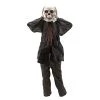I LOVE FANCY DRESS LTD Animatronic Skeleton 110cm 43" Halloween Decoration - Red Light Up Eyes & Sound Effects - Removes Head - Halloween Props - Pack Of 1