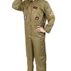 Adults Pilots Aviator Costume Air Pilot Jumpsuit Men Pilot Costume Aviator Jump Suit Fancy Dress Costume Halloween Party Cosplay Outfit For Men