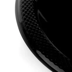 I LOVE FANCY DRESS Pack Of 25 Black Bowls - 7"/18cm Large Re-Usable Plastic Bowls - Bright Colourful Party Tableware Set -I Love Fancy Dress Ltd Shop 31Hf7g9MVJL