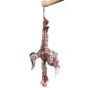 I LOVE FANCY DRESS Hanging Zombie Halloween Prop Animated Decoration - Red Light Up Eyes & Sound Effects - Hanging Zombie Prop With Motorised Arms - Halloween Props - Pack Of 1