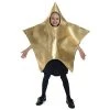 Kids Star Christmas Costume - Large Gold Star Costume - Childs Novelty Christmas Nativity Fancy Dress Costume