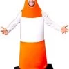 I LOVE FANCY DRESS Traffic Cone Costume - Pack Of 1 - Orange & White Road Traffic Cone - Stag Night Funny Novelty Party Costume