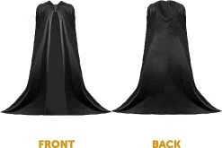 Ladies Wicked Witch Halloween Costume - Includes: Broom, Black Dress, Hooded Cape, Tattered Hat And Green Facepaint -I Love Fancy Dress Ltd Shop 31uzsA34rCL