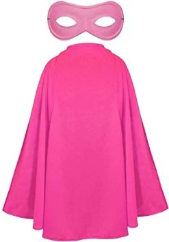 Adults Superhero Accessory Set - Pink Cape And Matching Eye Mask - Mens Womens Superhero Villain Fancy Dress Costume Accessory Set 15 Adults Superhero Accessory Set - Pink Cape And Matching Eye Mask - Mens Womens Superhero Villain Fancy Dress Costume Accessory Set -I Love Fancy Dress Ltd Shop 31xw5oOeNBL