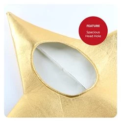 Kids Star Christmas Costume - Large Gold Star Costume - Childs Novelty Christmas Nativity Fancy Dress Costume -I Love Fancy Dress Ltd Shop 41 0G8Pue3L
