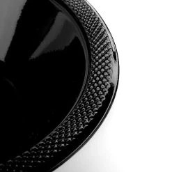 I LOVE FANCY DRESS Pack Of 25 Black Bowls - 7"/18cm Large Re-Usable Plastic Bowls - Bright Colourful Party Tableware Set -I Love Fancy Dress Ltd Shop 415ZpJ cGL