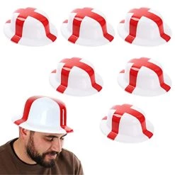 England Bowler Hat - English St Georges Flag Bowler Hat - Fancy Dress Accessory For Indoor Outdoor Sporting Events, Street Parties, Festivals And Celebrations
