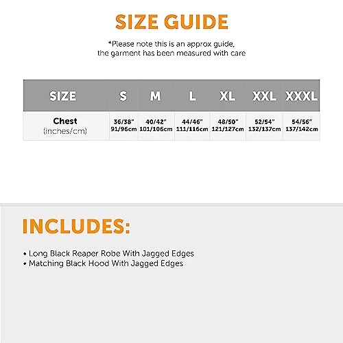 Adults Screamer Mask Halloween Costume Set - Scary Movie Fancy Dress - Black Robe + Fake Knife + Mask + Gloves 7 Adults Screamer Mask Halloween Costume Set - Scary Movie Fancy Dress - Black Robe + Fake Knife + Mask + Gloves - Image 7