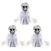 Scary Groundbreaking Skeleton Bride Halloween Prop With Flashing Colour-Changing Eyes - Perfect Decoration & Fancy Dress Party Prop Graveyard Tombstone - Pack Of 1