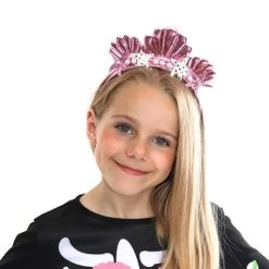 Girls Skeleton Mermaid Halloween Costume - Black Skeleton Dress With Mermaid Tail Skirt And Pink Shell Headband - Kids Halloween Trick Or Treat Fancy Dress Costume -I Love Fancy Dress Ltd Shop 418gFJSxoyL