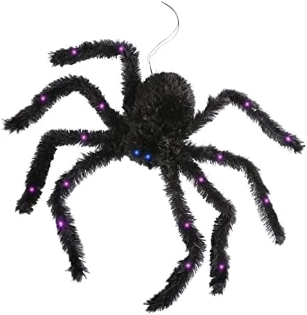 I LOVE FANCY DRESS Animatronic Moving Spider 71cm 28" Halloween Decoration - Light Up Eyes & Sound Effects - Extends And Retracts - Up And Down - Halloween Props - PACK OF 2 7 I LOVE FANCY DRESS Animatronic Moving Spider 71cm 28" Halloween Decoration - Light Up Eyes & Sound Effects - Extends And Retracts - Up And Down - Halloween Props - PACK OF 2 - Image 7