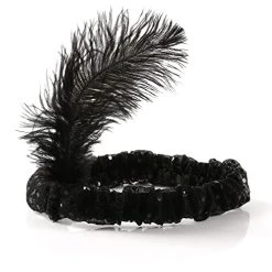 Deluxe Flapper Dress -Ladies Deluxe Flapper Costume With Matching Sequin Headband, And Silver Pearl Necklace - 1920's Party Dress 14 Deluxe Flapper Dress -Ladies Deluxe Flapper Costume With Matching Sequin Headband, And Silver Pearl Necklace - 1920's Party Dress -I Love Fancy Dress Ltd Shop 41AUDiGaSNL