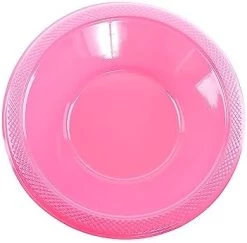 I LOVE FANCY DRESS Pack Of 25 Black Bowls - 7"/18cm Large Re-Usable Plastic Bowls - Bright Colourful Party Tableware Set -I Love Fancy Dress Ltd Shop 41AuUR66r L. AC