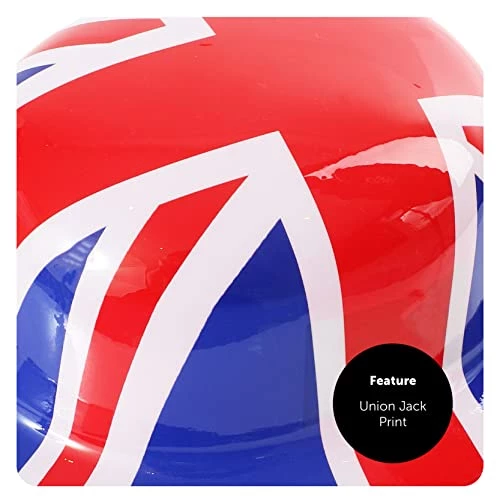 Adults Union Jack Costume - Union Jack Waistcoat + Union Jack Bowtie And Union Jack Bowler Hat - King's Coronation Fancy Dress Costume 4 Adults Union Jack Costume - Union Jack Waistcoat + Union Jack Bowtie And Union Jack Bowler Hat - King's Coronation Fancy Dress Costume - Image 4