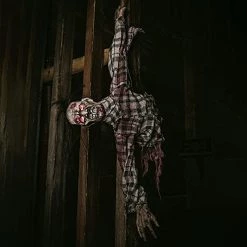 I LOVE FANCY DRESS Hanging Zombie Halloween Prop Animated Decoration - Red Light Up Eyes & Sound Effects - Hanging Zombie Prop With Motorised Arms - Halloween Props - Pack Of 1 12 I LOVE FANCY DRESS Hanging Zombie Halloween Prop Animated Decoration - Red Light Up Eyes & Sound Effects - Hanging Zombie Prop With Motorised Arms - Halloween Props - Pack Of 1 -I Love Fancy Dress Ltd Shop 41BlSzAkwL