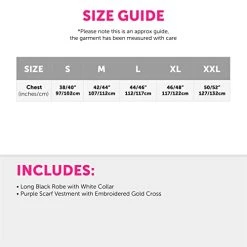 I Love Fancy Dress ILFD4566XXL Men's Priest Costumes (2X-Large) 17 I Love Fancy Dress ILFD4566XXL Men's Priest Costumes (2X-Large) -I Love Fancy Dress Ltd Shop 41E6cT7BFBL