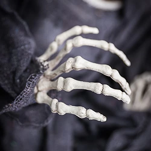 I LOVE FANCY DRESS Grim Reaper Halloween Prop Animated Decoration With Wings - Red Light Up Eyes & Sound Effects - Eerie Reaper With Motorised Wings And Head - Halloween Props - Pack Of 3 7 I LOVE FANCY DRESS Grim Reaper Halloween Prop Animated Decoration With Wings - Red Light Up Eyes & Sound Effects - Eerie Reaper With Motorised Wings And Head - Halloween Props - Pack Of 3 - Image 7