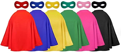 Adults Superhero Accessory Set - Pink Cape And Matching Eye Mask - Mens Womens Superhero Villain Fancy Dress Costume Accessory Set 6 Adults Superhero Accessory Set - Pink Cape And Matching Eye Mask - Mens Womens Superhero Villain Fancy Dress Costume Accessory Set - Image 6