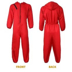 Adults Unisex Bank Robber Fancy Dress Costume - Red Jump Suit With Hood Costume - T.V. Show Fancy Dress 13 Adults Unisex Bank Robber Fancy Dress Costume - Red Jump Suit With Hood Costume - T.V. Show Fancy Dress -I Love Fancy Dress Ltd Shop 41Hm9S6THiL