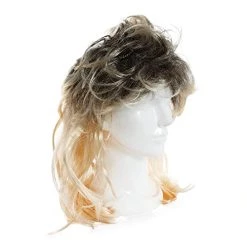 Tiger King Costume Wig - Joe Exotic Fancy Dress - Adults Blonde Mullet Wig - Reality T.V. Show Novelty Wig (Adults One Size) -I Love Fancy Dress Ltd Shop 41Hr 7CrncL