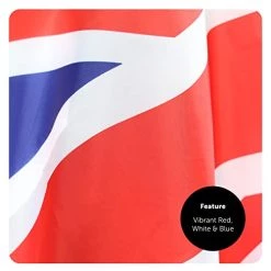Wearable Flag Cape - Union Jack, United Kingdom Flag - Perfect For The Kings Coronation, Ve Day, Sporting Events And Other British Fancy Dress Events - Pack Of 1 -I Love Fancy Dress Ltd Shop 41IbIZC3NiL