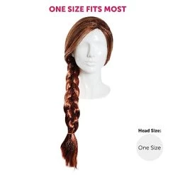 Brown Plait Wig - Adults One Size Fits Most - Ladies Brown Plait Wig - Perfect For Game/movie Character Dress Up Or Other Fancy Dress Events -I Love Fancy Dress Ltd Shop 41IteVJrH3L