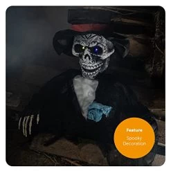 I LOVE FANCY DRESS Groundbreaking Halloween Skeleton Groom - Pack Of 1 - Skeleton Groom Prop With Light-Up Eyes - Spooky Halloween Outdoor Trick Or Treat Decoration 12 I LOVE FANCY DRESS Groundbreaking Halloween Skeleton Groom - Pack Of 1 - Skeleton Groom Prop With Light-Up Eyes - Spooky Halloween Outdoor Trick Or Treat Decoration -I Love Fancy Dress Ltd Shop 41K6bux9eL