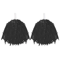 Girls Halloween Vampire Cheerleader Costume - Black Dress With Pom Poms And Tights - Kids Trick Or Treat Fancy Dress -I Love Fancy Dress Ltd Shop 41K8PL3CIrL