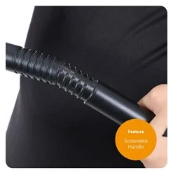 Witch Halloween Broomstick - 3-Piece Screwable Witch's Broomstick - Halloween Fancy Dress Costume Accessory - Pack Of 1 -I Love Fancy Dress Ltd Shop 41Lu7wvaAGL