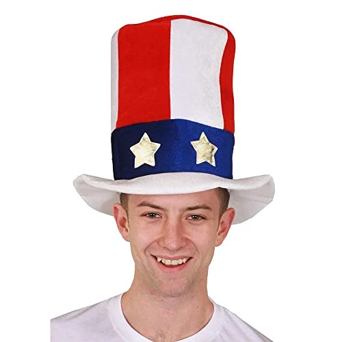 AMERICAN FLAG & HAT FANCY DRESS ACCESSORY SET. 3X5FT FLAG + UNCLE SAM HAT. INDEPENDENCE DAY USA SUPPORTERS FLAG & HAT FANCY DRESS ACCESSORY SET SOCCER FOOTBALL FLAG 3 AMERICAN FLAG & HAT FANCY DRESS ACCESSORY SET. 3X5FT FLAG + UNCLE SAM HAT. INDEPENDENCE DAY USA SUPPORTERS FLAG & HAT FANCY DRESS ACCESSORY SET SOCCER FOOTBALL FLAG - Image 3