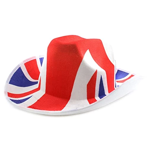 I LOVE FANCY DRESS VE DAY STRAW UNION JACK HAT WITH UNION JACK BAND. VICTORY IN EUROPE 75TH ANNIVERSARY PATRIOTIC UNION JACK HAT FOR WW2 COMMEMORATION, & VE DAY EVENTS 2 I LOVE FANCY DRESS VE DAY STRAW UNION JACK HAT WITH UNION JACK BAND. VICTORY IN EUROPE 75TH ANNIVERSARY PATRIOTIC UNION JACK HAT FOR WW2 COMMEMORATION, & VE DAY EVENTS - Image 2