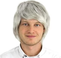 MALE WIG FANCY DRESS ACCESSORY BOYBAND SYNTHETIC SHORT HAIR BOY BAND ADULT MENS 90S POP (BLONDE) -I Love Fancy Dress Ltd Shop 41TwpFtJcnL. AC