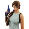 Brown Plait Wig - Adults One Size Fits Most - Ladies Brown Plait Wig - Perfect For Game/movie Character Dress Up Or Other Fancy Dress Events
