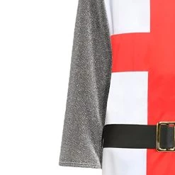 ST GEORGES KNIGHT COSTUME + INFLATABLE HORSE WITH ATTACHED LEGS PERFECT FOR ENGLISH FLAG FOOTBALL FANS EURO STAG NIGHT ST GEORGES DAY ENGLAND FLAG FUNNY PICK ME UP ACCESSORY (LARGE) -I Love Fancy Dress Ltd Shop 41ZDLpgRdOS