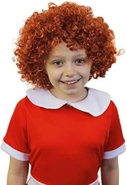 ADULTS CURLY WIG ILOVEFANCYDRESS® ORPHAN GIRL LARGE AUBURN AFRO MUSICAL CHARACTER WIG -I Love Fancy Dress Ltd Shop 41aRggeE88L. AC