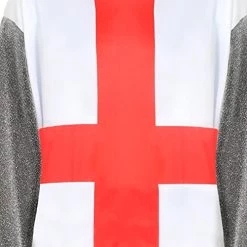 ST GEORGES KNIGHT COSTUME + INFLATABLE HORSE WITH ATTACHED LEGS PERFECT FOR ENGLISH FLAG FOOTBALL FANS EURO STAG NIGHT ST GEORGES DAY ENGLAND FLAG FUNNY PICK ME UP ACCESSORY (LARGE) -I Love Fancy Dress Ltd Shop 41ck7wHBKJS