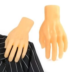 I LOVE FANCY DRESS Halloween Hand Prop - Pack Of 1 - Realistic Plastic Hand Prop With 2 Sticky Pads - Gothic Family Halloween Trick Or Treat Party Decoration