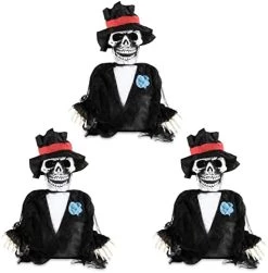 I LOVE FANCY DRESS Groundbreaking Halloween Skeleton Groom - Pack Of 1 - Skeleton Groom Prop With Light-Up Eyes - Spooky Halloween Outdoor Trick Or Treat Decoration 17 I LOVE FANCY DRESS Groundbreaking Halloween Skeleton Groom - Pack Of 1 - Skeleton Groom Prop With Light-Up Eyes - Spooky Halloween Outdoor Trick Or Treat Decoration -I Love Fancy Dress Ltd Shop 41gFdFN852L. AC