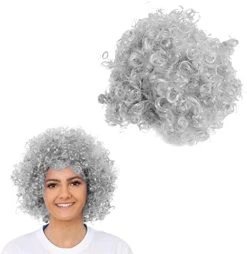 AFRO WIG FANCY DRESS ACCESSORY FUNKY LARGE CURLY HAIR 70'S DISCO CLOWN MENS LADIES IN MANY COLOURS (GINGER) -I Love Fancy Dress Ltd Shop 41gZ0mzVVL. AC