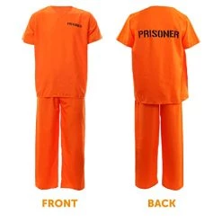 I Love Fancy Dress ILFD4563XL Unisex Prisoner Costumes (X-Large) -I Love Fancy Dress Ltd Shop 41gk5oxkDyL