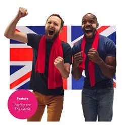 Union Jack 3ft X 2ft Flag Fancy Dress Decoration - Pack Of 2 Flags - Great Britain Flag With Grommets - Queens Jubilee, Football, Rugby - Sporting Events, Street Parties, Festivals And Celebrations -I Love Fancy Dress Ltd Shop 41mLnqlEpJL