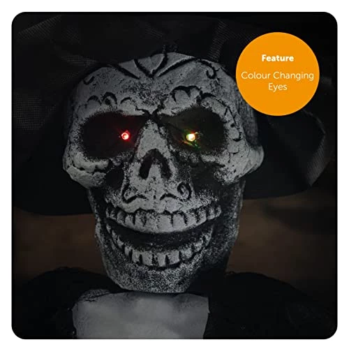 I LOVE FANCY DRESS Groundbreaking Halloween Skeleton Groom - Pack Of 1 - Skeleton Groom Prop With Light-Up Eyes - Spooky Halloween Outdoor Trick Or Treat Decoration 3 I LOVE FANCY DRESS Groundbreaking Halloween Skeleton Groom - Pack Of 1 - Skeleton Groom Prop With Light-Up Eyes - Spooky Halloween Outdoor Trick Or Treat Decoration - Image 3