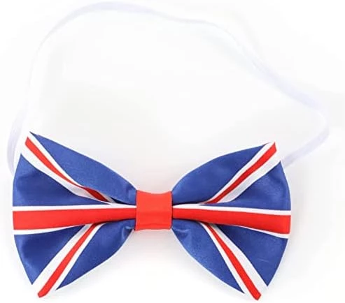 I LOVE FANCY DRESS Union Jack Bowtie - British Union Jack Flag Bowtie - VE Day, Queen's Jubilee, British Events 8 I LOVE FANCY DRESS Union Jack Bowtie - British Union Jack Flag Bowtie - VE Day, Queen's Jubilee, British Events - Image 8