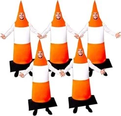 I LOVE FANCY DRESS Traffic Cone Costume - Pack Of 1 - Orange & White Road Traffic Cone - Stag Night Funny Novelty Party Costume -I Love Fancy Dress Ltd Shop 41odfpWgVTL. AC