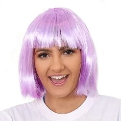 Adults Orange Thick Quality Bob Wig - 20s Style Short Wig - Perfect For World Book Day Halloween St Andrews Day And Other Fancy Dress Events Party Cosplay -I Love Fancy Dress Ltd Shop 41s2GNSkQsL. AC 1
