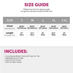 Mens Viking Medieval Costume - Large - Brown Viking Costume With Belt, Bootcovers & Armcovers - Perfect For Medievil Viking Dress Up And Other Fancy Dress Events 17 Mens Viking Medieval Costume - Large - Brown Viking Costume With Belt, Bootcovers & Armcovers - Perfect For Medievil Viking Dress Up And Other Fancy Dress Events -I Love Fancy Dress Ltd Shop 41sGwXwz5XL