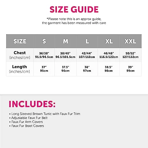 Mens Viking Medieval Costume - Large - Brown Viking Costume With Belt, Bootcovers & Armcovers - Perfect For Medievil Viking Dress Up And Other Fancy Dress Events 6 Mens Viking Medieval Costume - Large - Brown Viking Costume With Belt, Bootcovers & Armcovers - Perfect For Medievil Viking Dress Up And Other Fancy Dress Events - Image 6